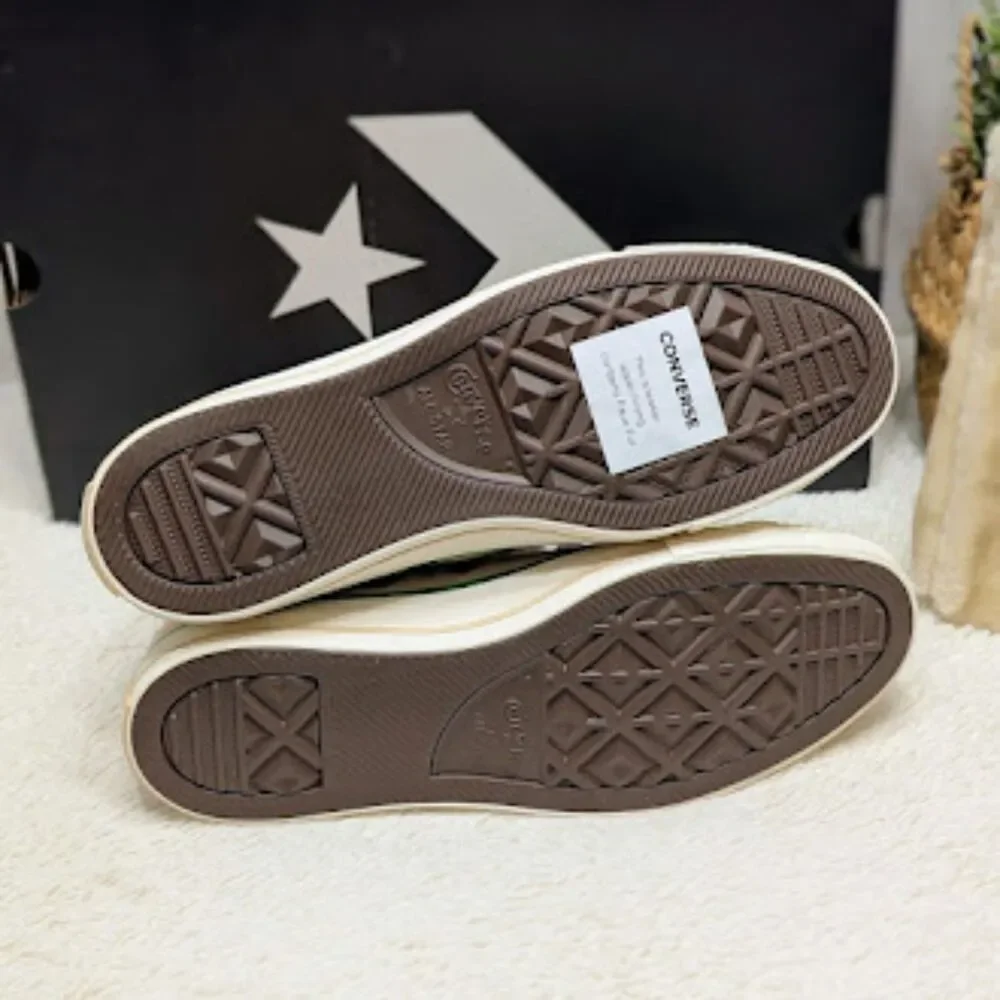 Converse CTAS Miso Glaze Alpaca Faux Fur Hi Top Sneakers + Bag Women's 9.5 NIB